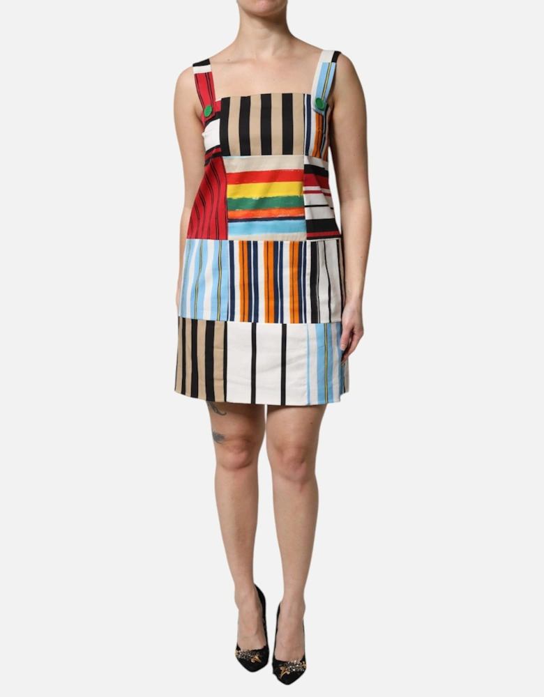 Cotton Sleeveless A-Line Mini Dress Women - Multicolor Dresses