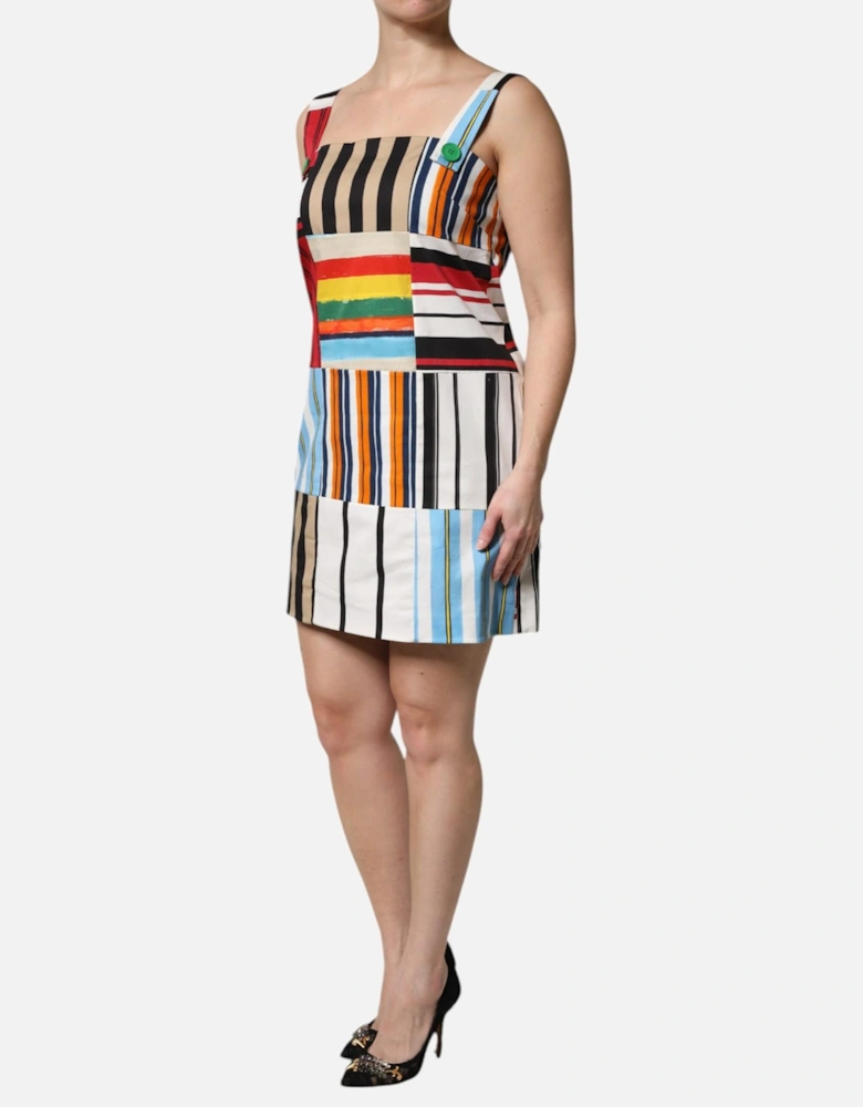 Cotton Sleeveless A-Line Mini Dress Women - Multicolor Dresses