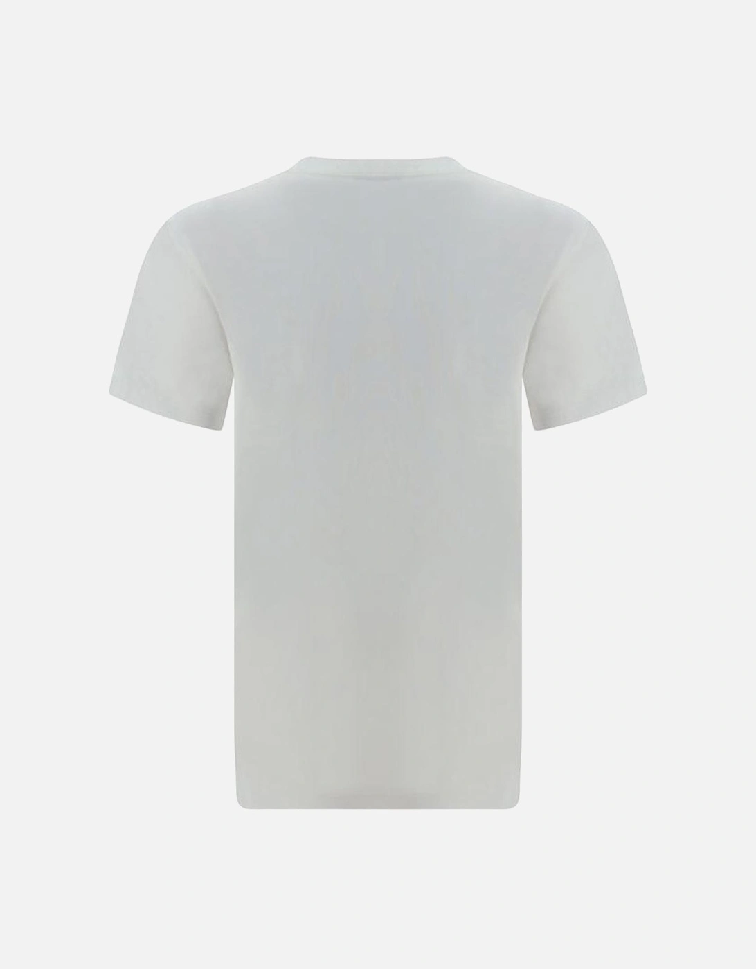 Monogram Print Cotton T-Shirt Women - White