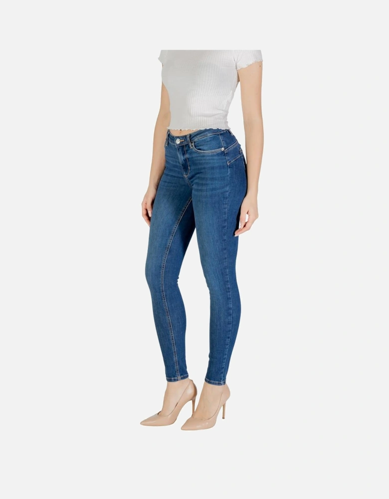 High Waist Skinny Fit Jeans Women - Blue Jeans