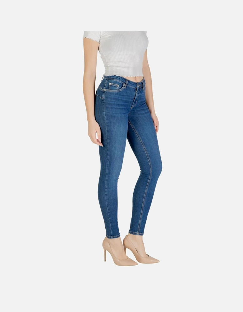 High Waist Skinny Fit Jeans Women - Blue Jeans