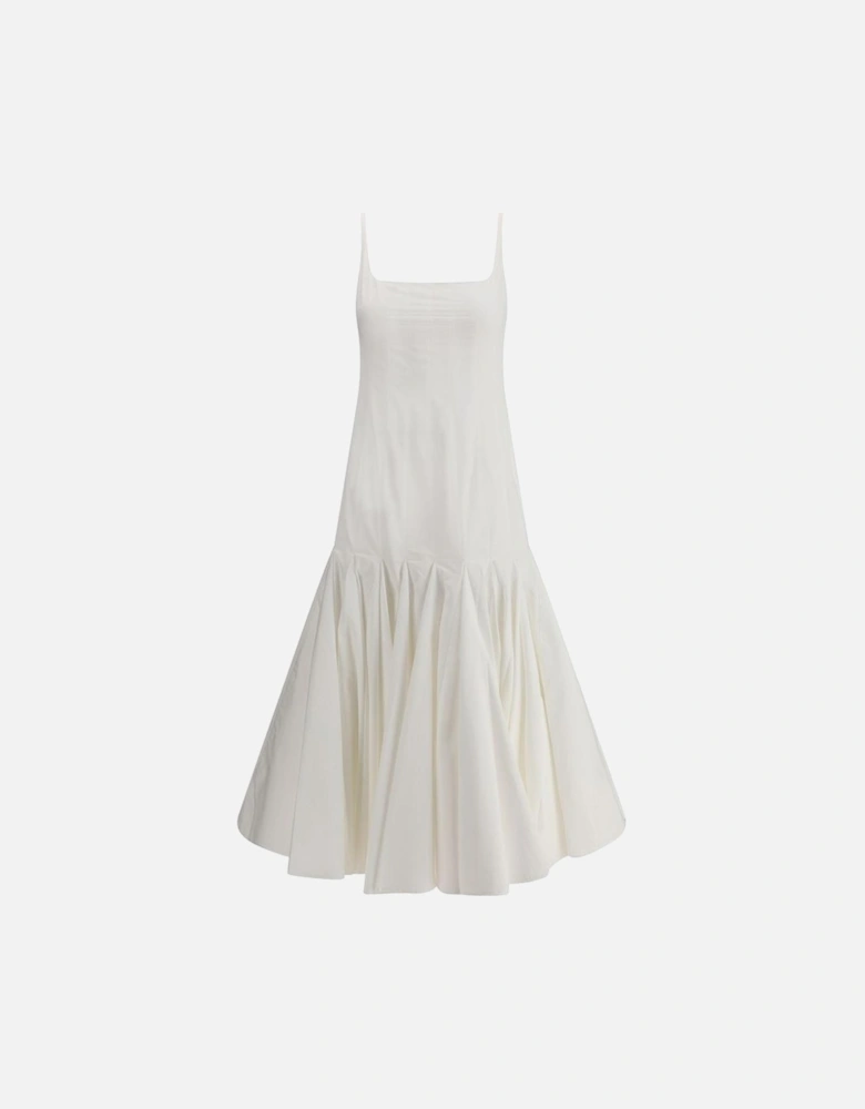 La Robe Pablo Dress Flared Skirt Women - White Dresses