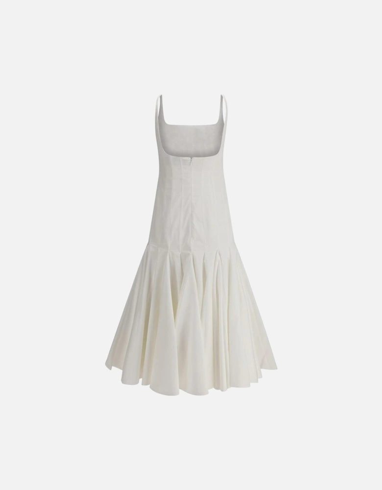 La Robe Pablo Dress Flared Skirt Women - White Dresses