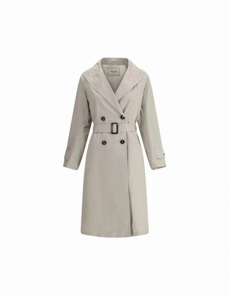 Marcella Double-Breasted Trench Coat Women - Beige Jackets