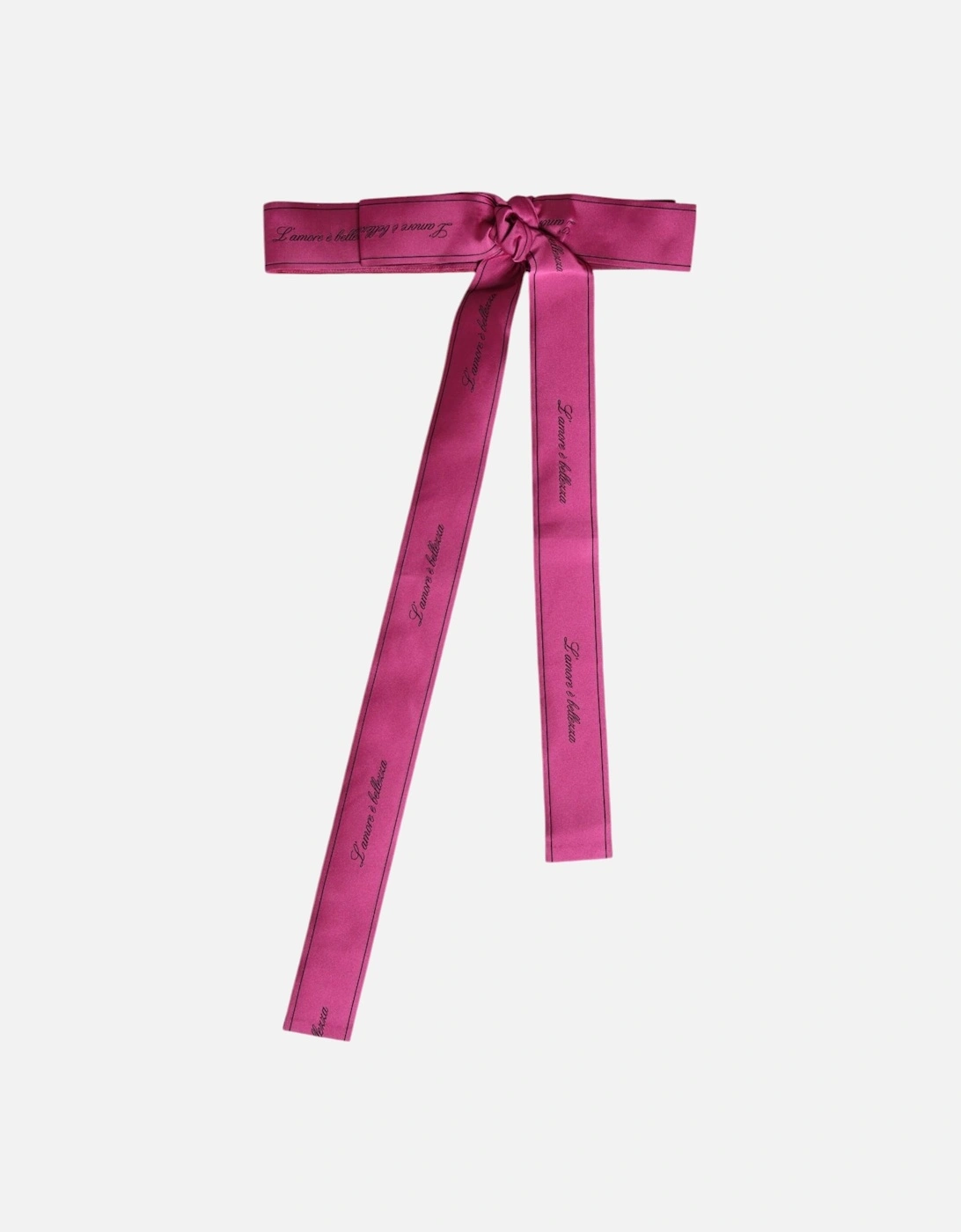 Logo Detail Waist Belt with Snap Button Closure Women - Pink, 6 of 5