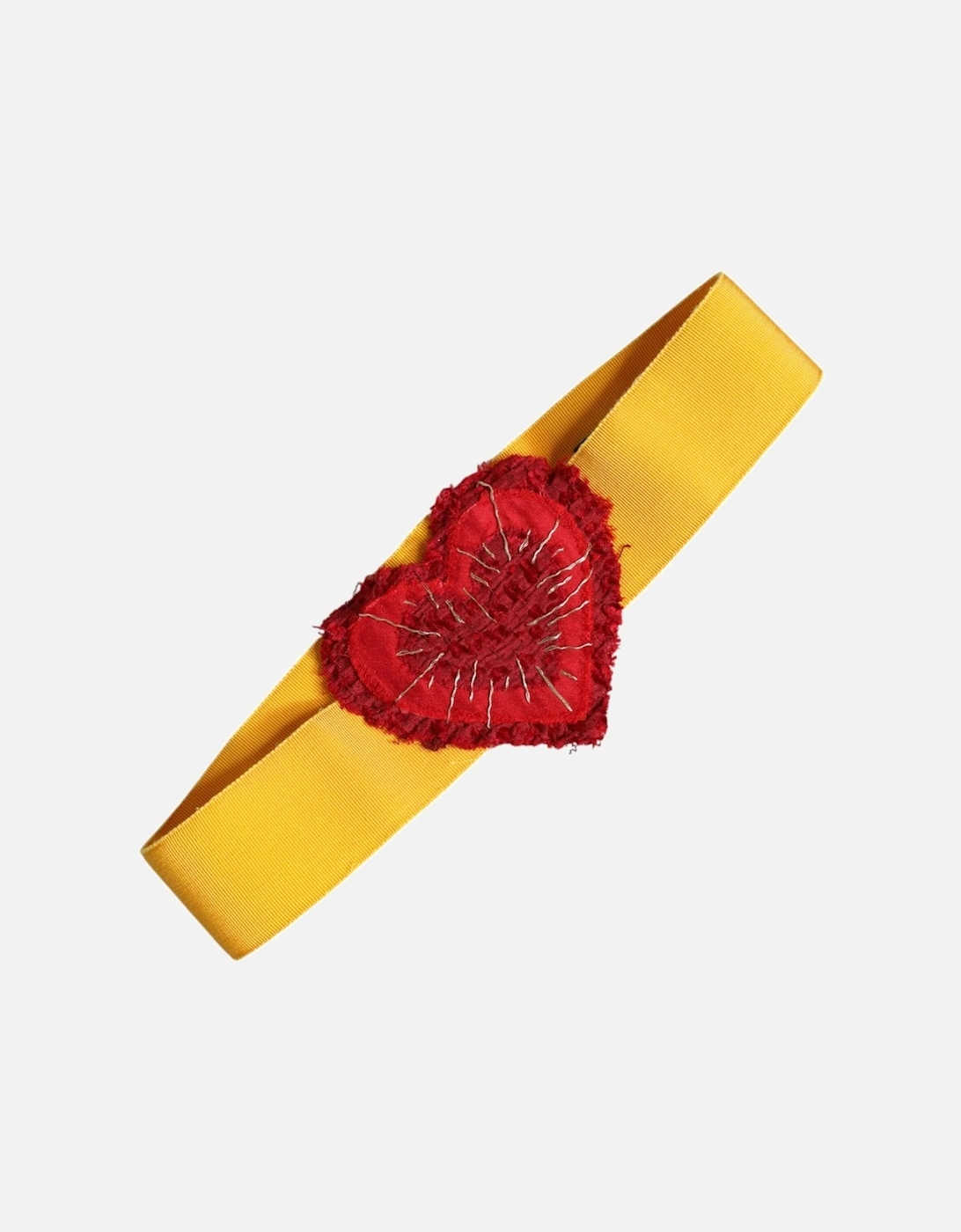 High-Quality Cotton Viscose Waist Belt Women - Yellow, 5 of 4