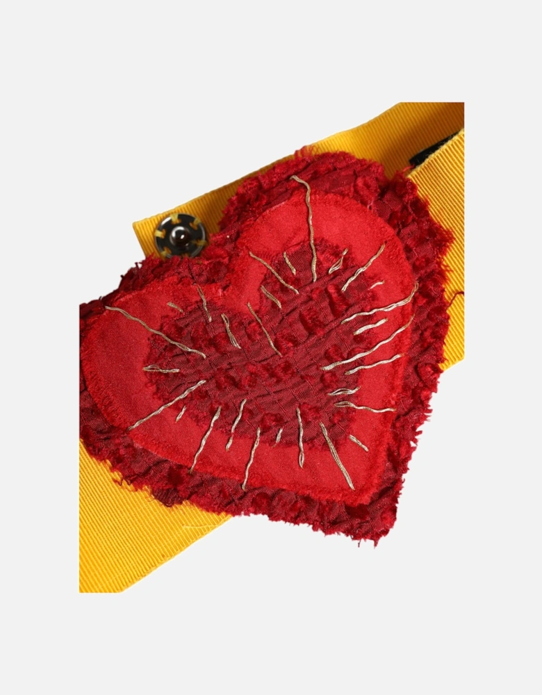 High-Quality Cotton Viscose Waist Belt Women - Yellow