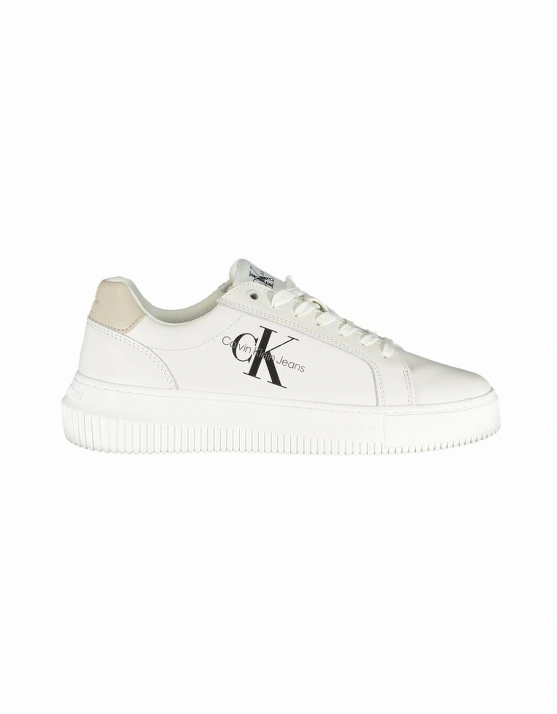 Recycled Polyester Sports Shoe with Contrast Details and Logo Print, 4 of 3