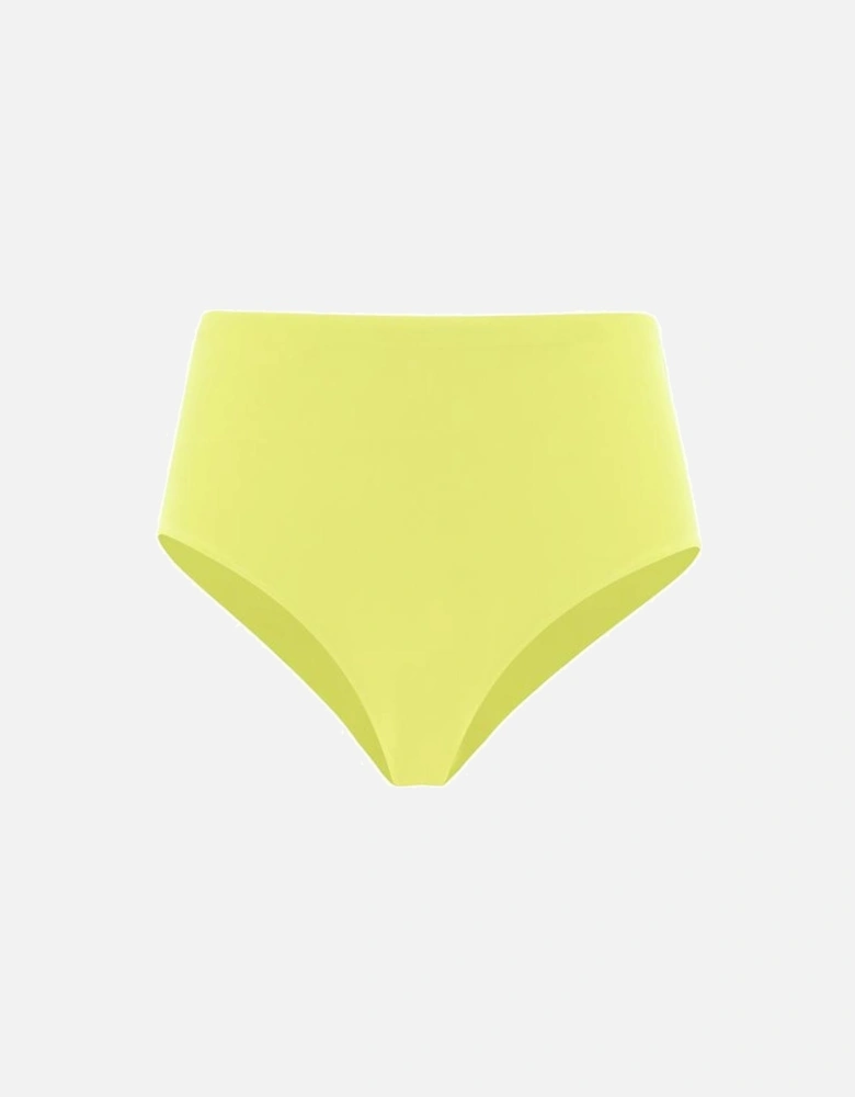 High-Waisted Lindos Swimsuit Briefs Women - Yellow Swimwear
