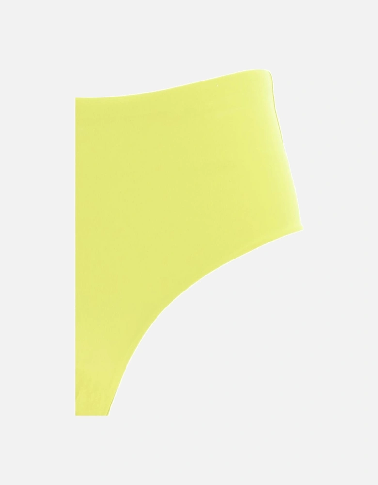 High-Waisted Lindos Swimsuit Briefs Women - Yellow Swimwear
