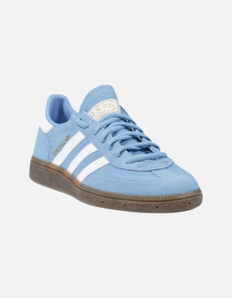 Nubuck Leather Handball Sneakers Women - Blue