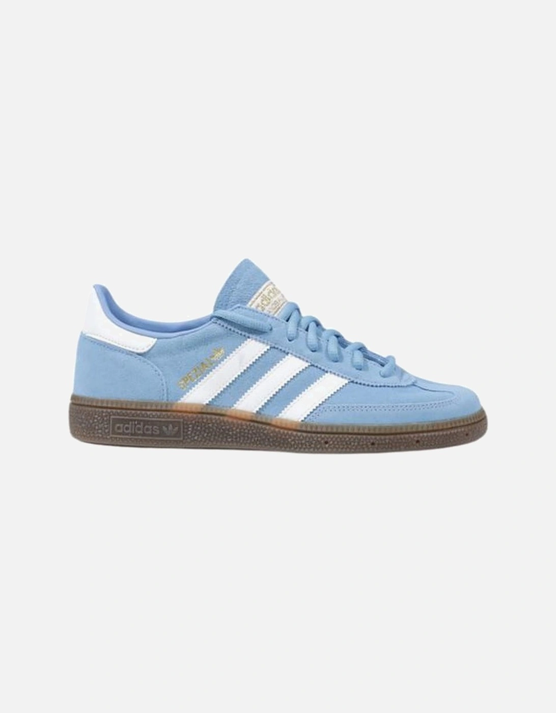 Nubuck Leather Handball Sneakers Women - Blue, 6 of 5