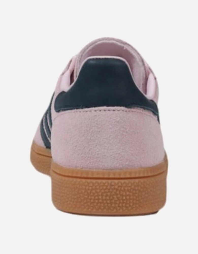 Nubuck Leather Handball Sneakers with Rubber Sole Women - Multicolor