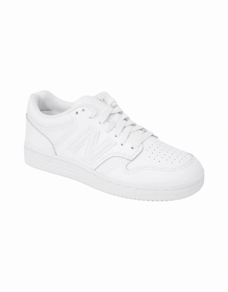 Leather and Textile Sporty Casual Sneakers Women - White
