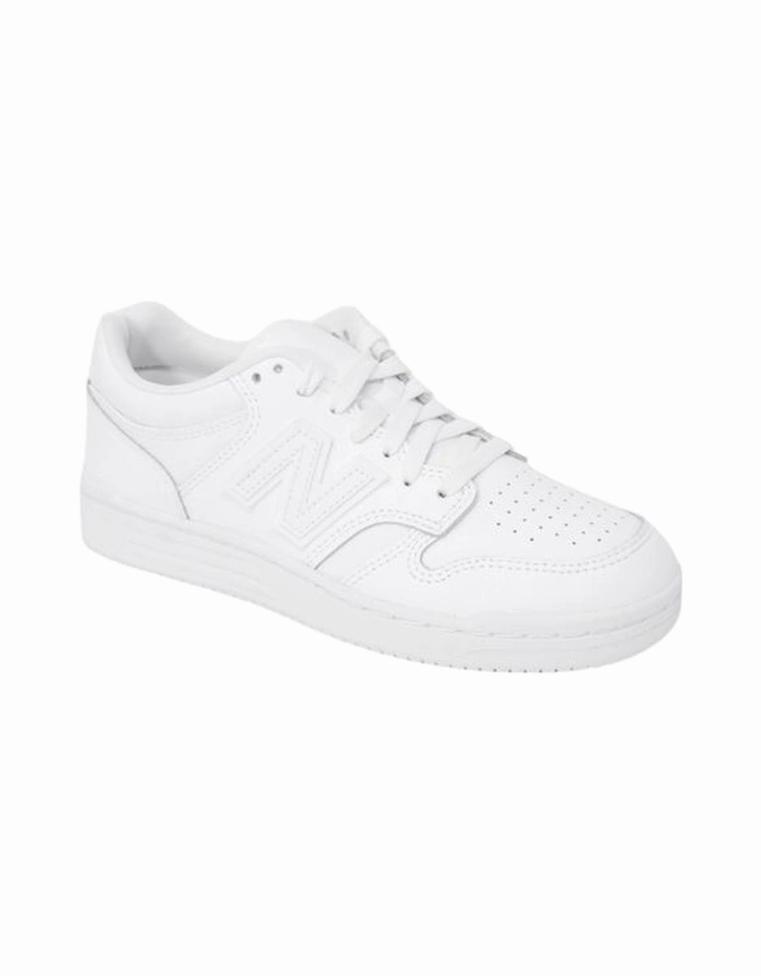 Leather and Textile Sporty Casual Sneakers Women - White