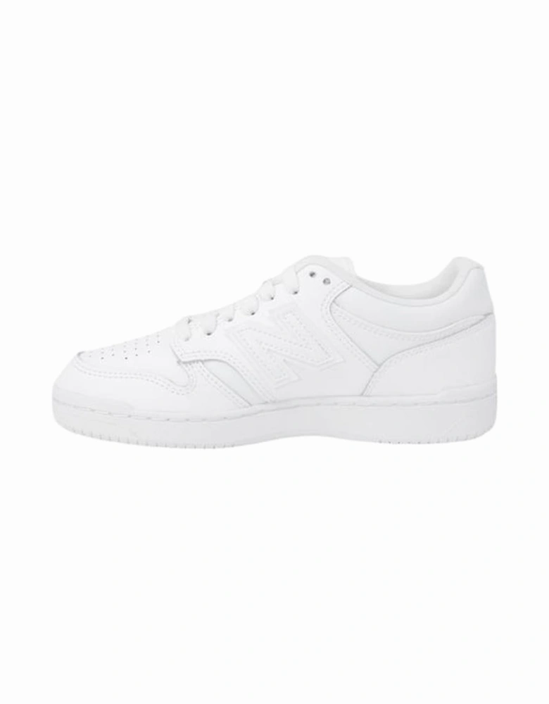 Leather and Textile Sporty Casual Sneakers Women - White