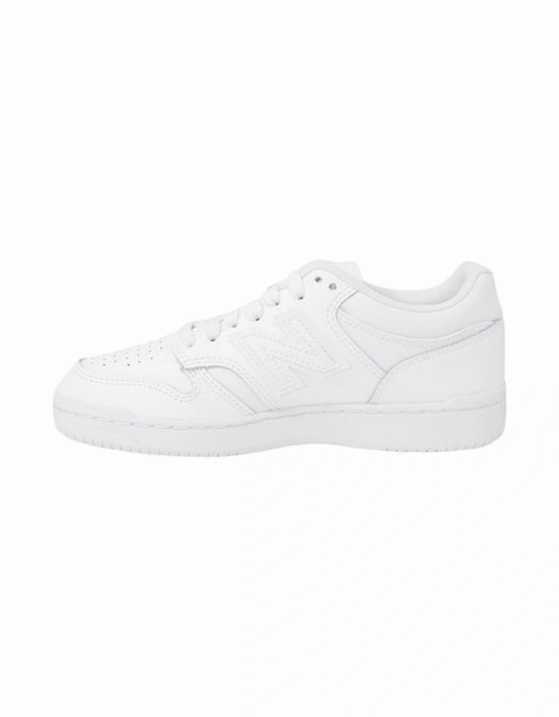 Leather and Textile Sporty Casual Sneakers Women - White