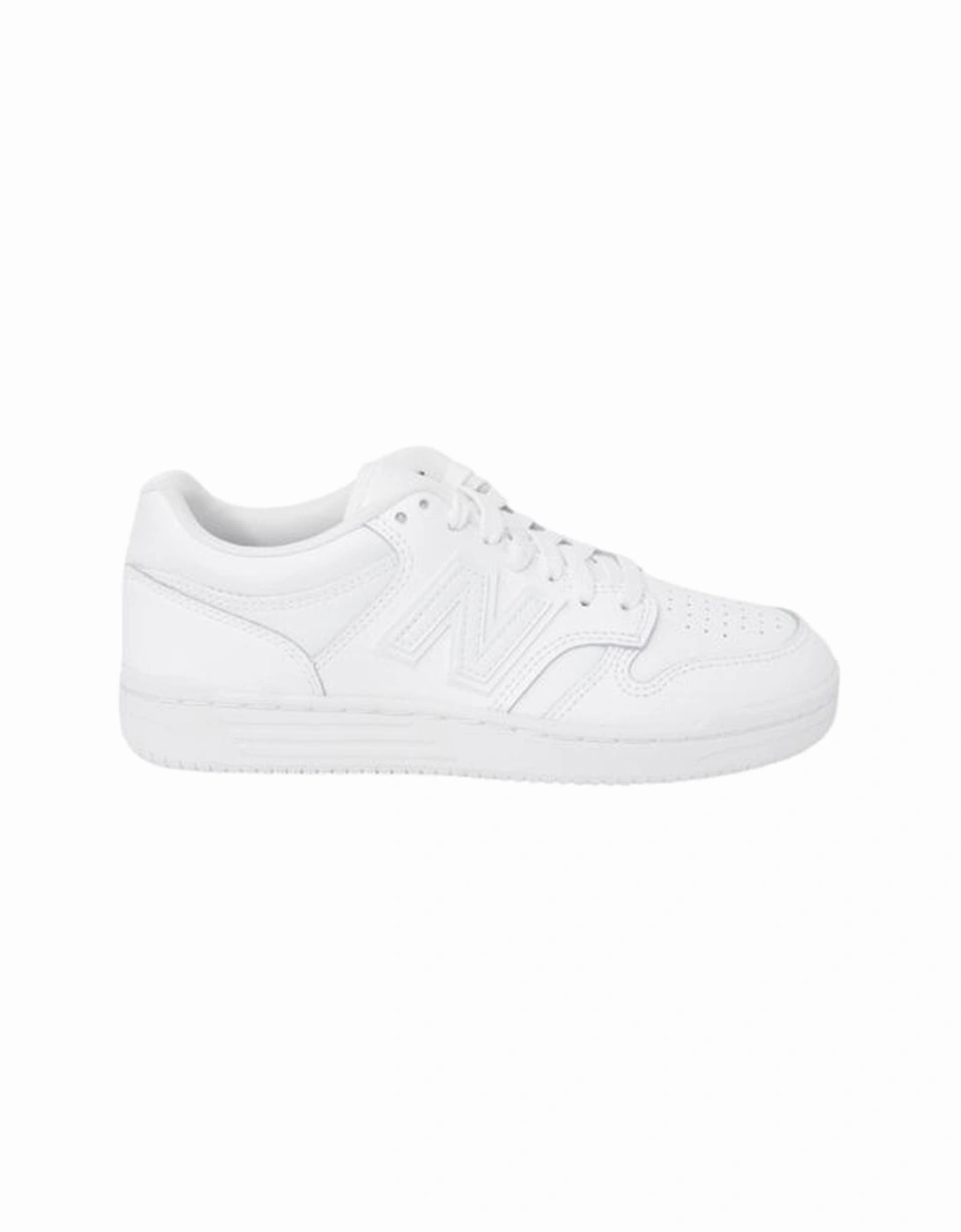 Leather and Textile Sporty Casual Sneakers Women - White, 5 of 4