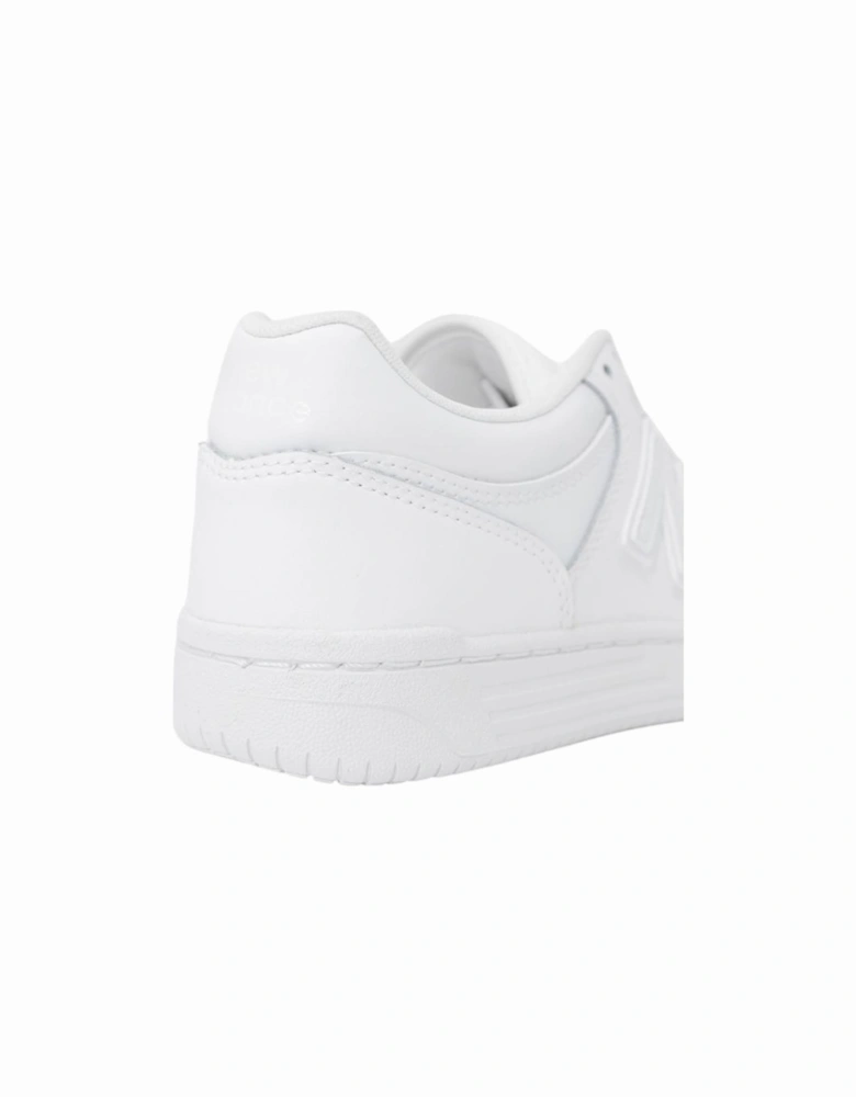 Leather and Textile Sporty Casual Sneakers Women - White