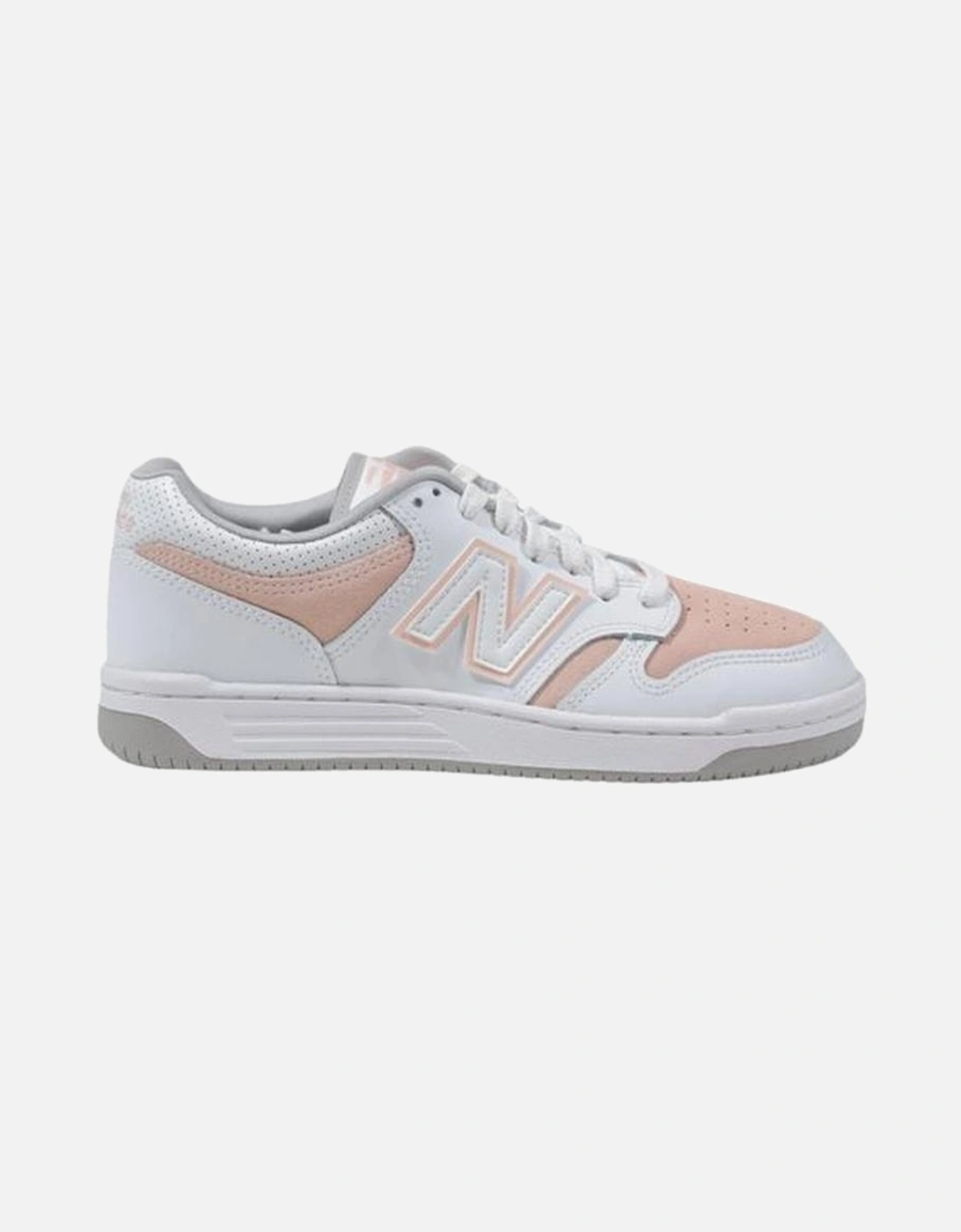Modern Sporty Leather and Textile Sneakers Women - Pink, 6 of 5