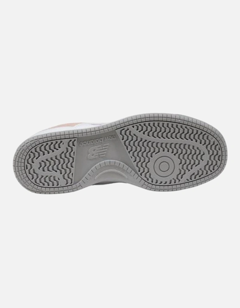 Modern Sporty Leather and Textile Sneakers Women - Pink