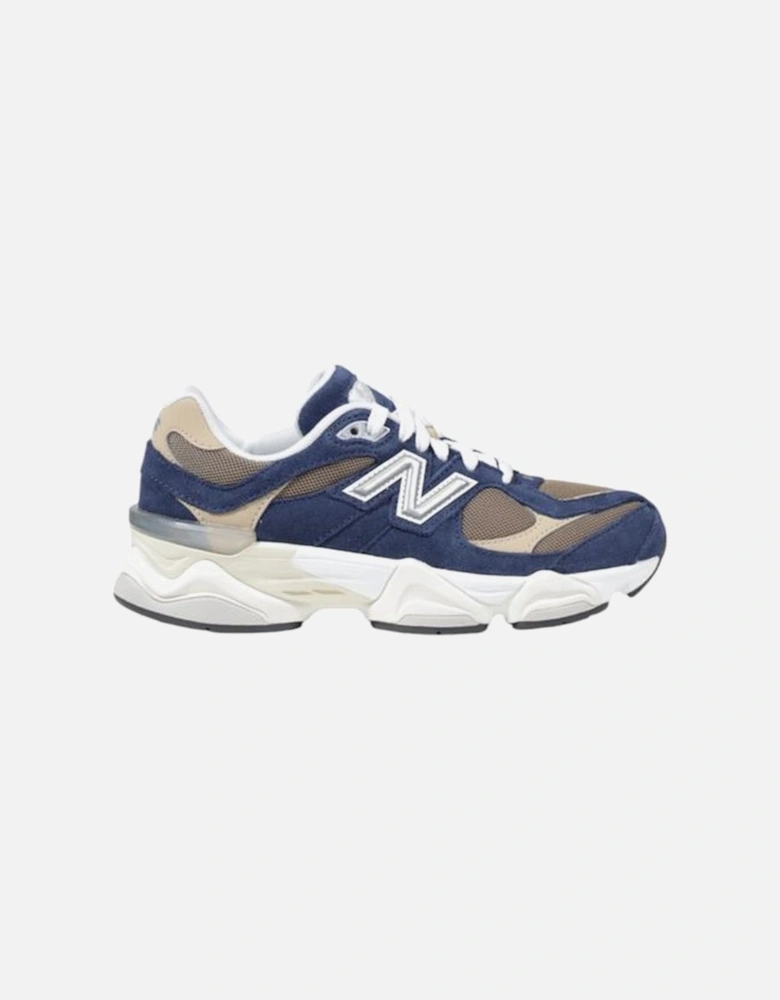 100% Leather Modern Versatile Sneakers Women - Blue