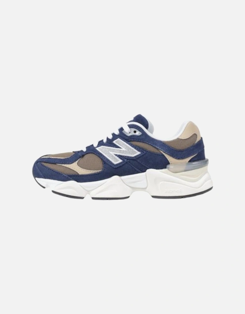100% Leather Modern Versatile Sneakers Women - Blue