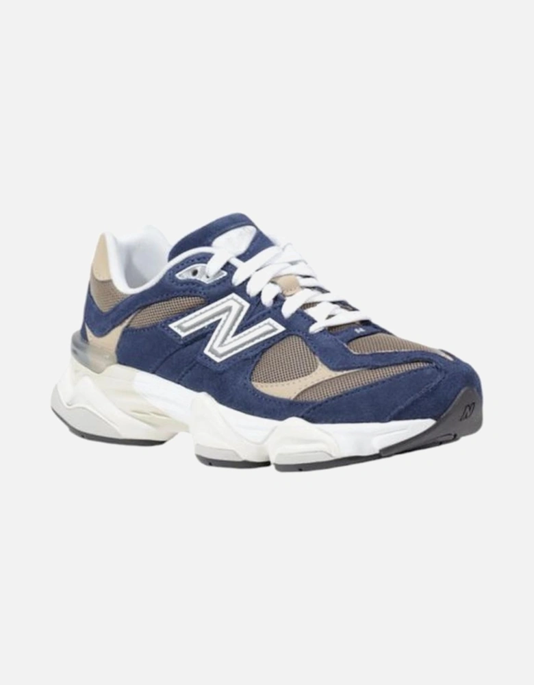 100% Leather Modern Versatile Sneakers Women - Blue
