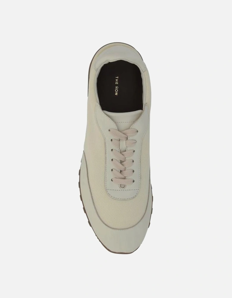 Leather Owen Runner Sneakers Women - White