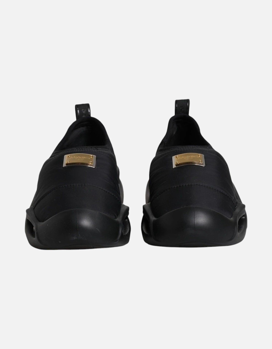Low-Top Sneakers with Rubber Sole and Logo Details Women - Black