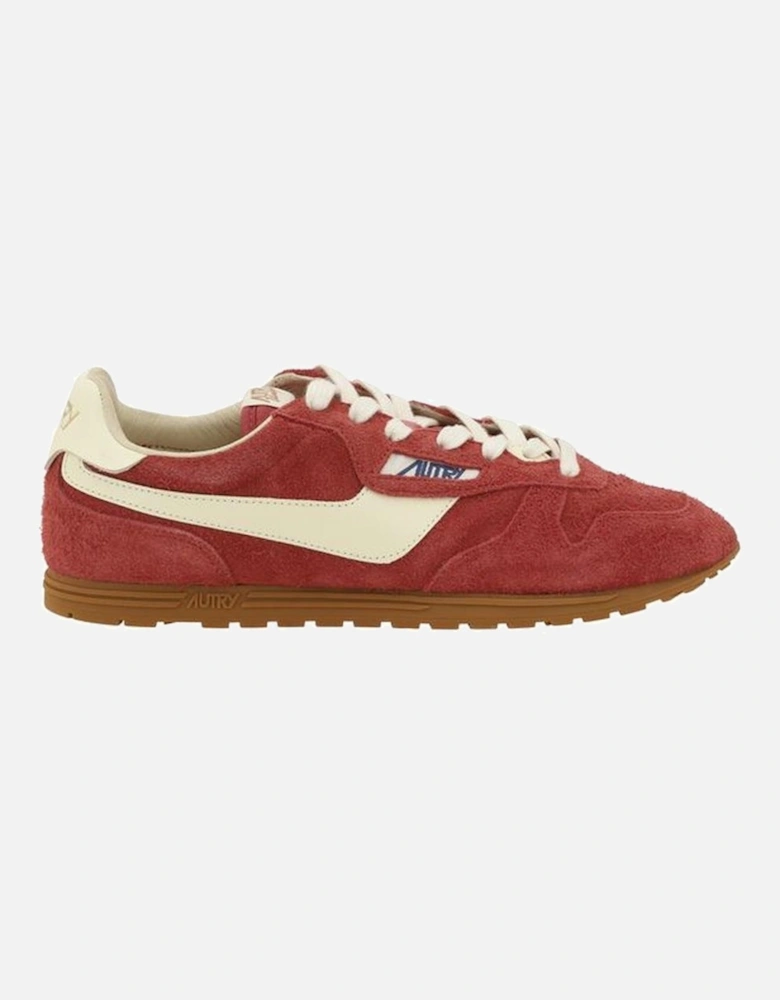 Windspin Low Suede Lace-Up Sneakers Women - Multicolor