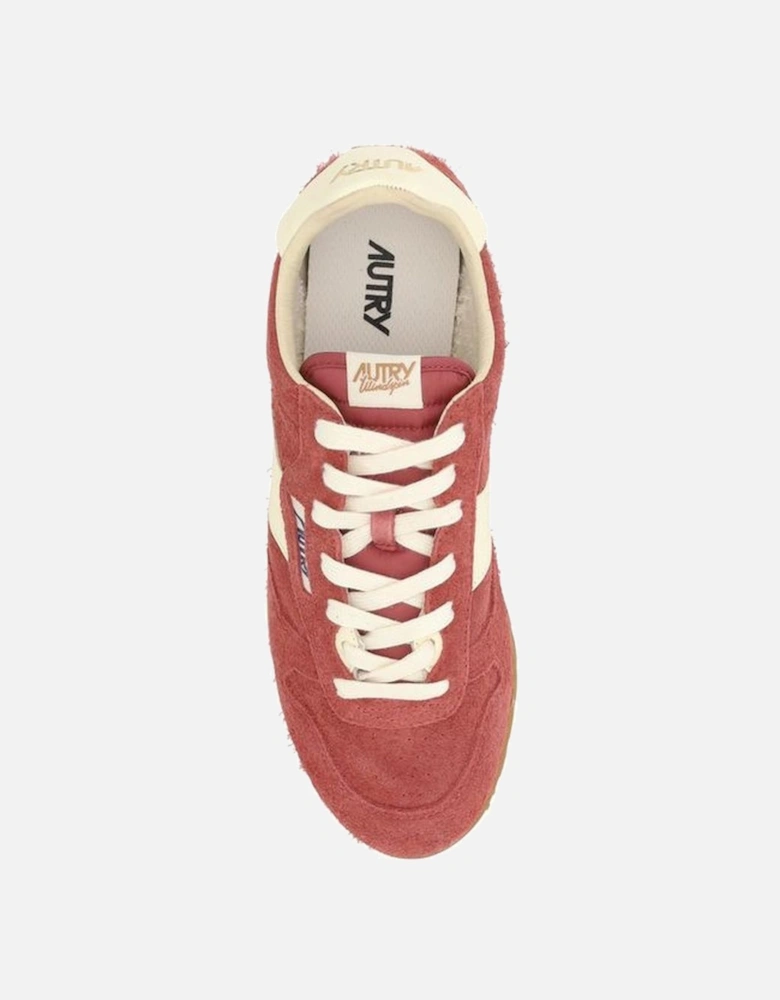 Windspin Low Suede Lace-Up Sneakers Women - Multicolor