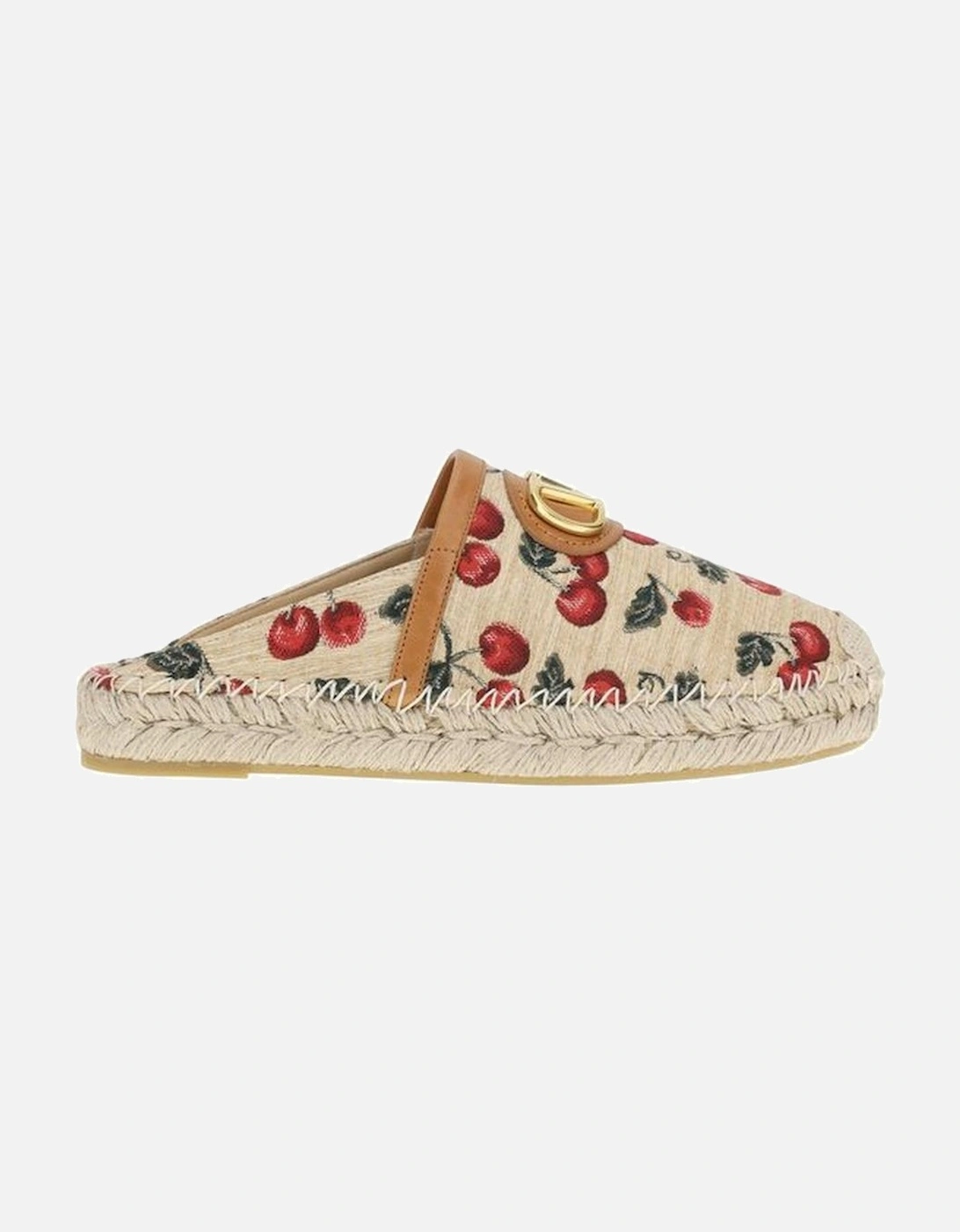 Vlogo Cherryfic Espadrille Mules with Brass Accent Women - Multicolor, 5 of 4