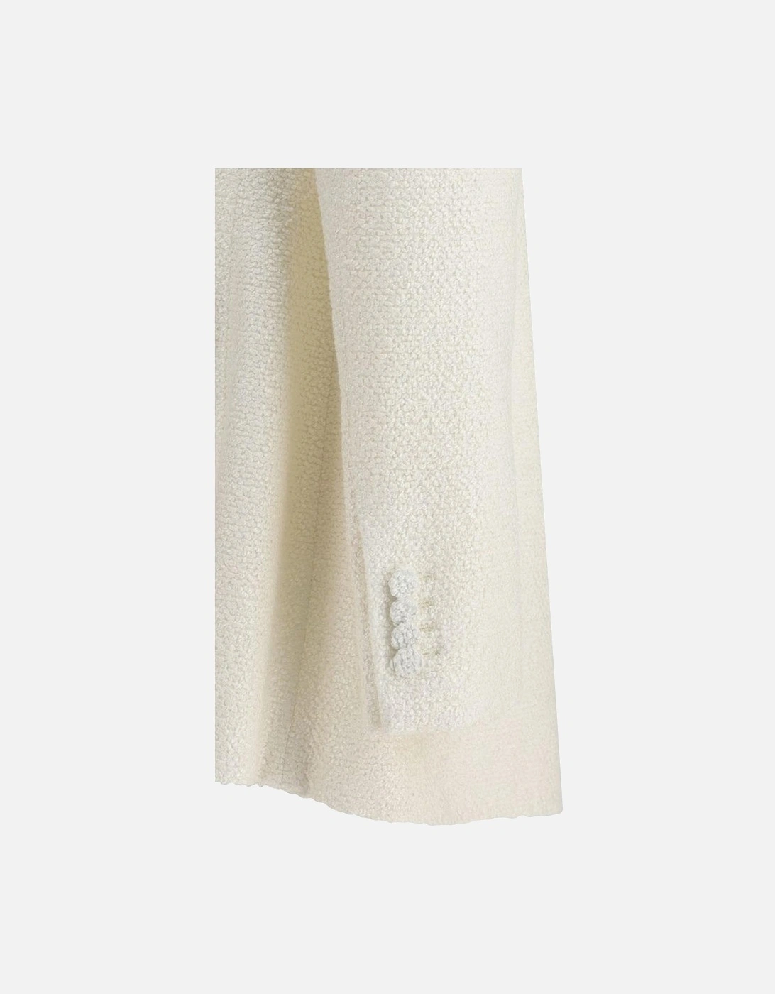 Boucle OpenFront Blazer Women - Cream Suits