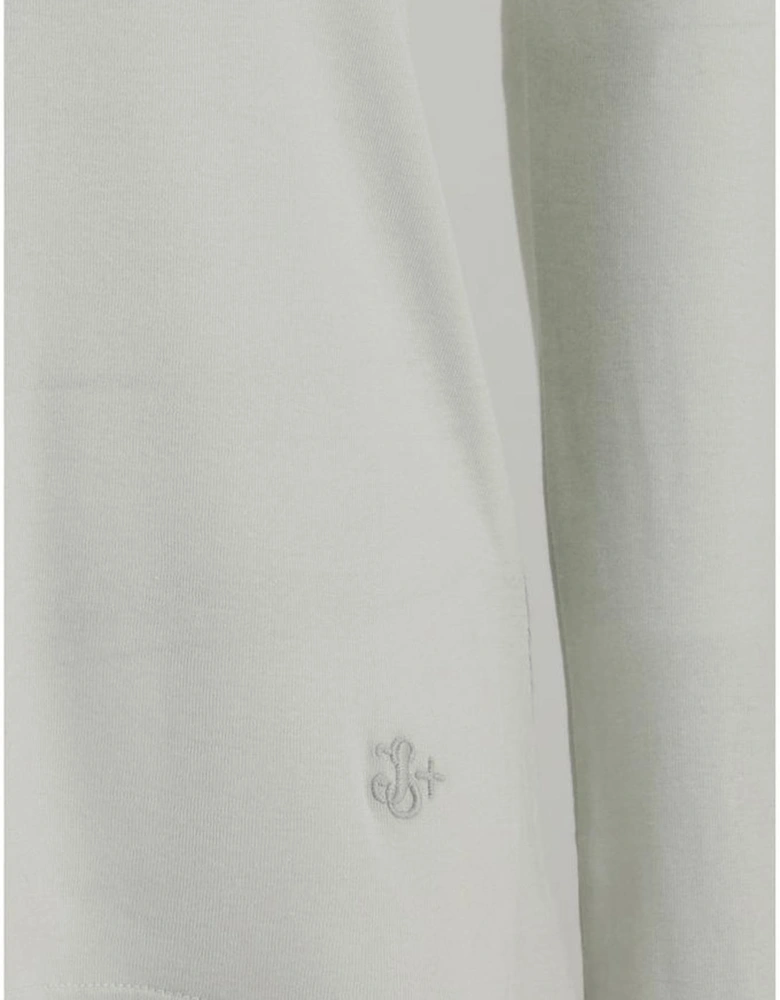 Cotton T-Shirt and Long-Sleeve Sweater Set Women - Multicolor