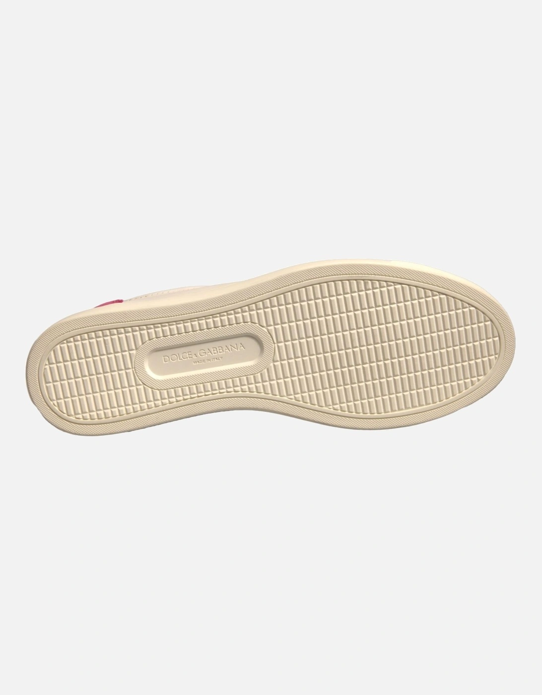 Low Top Calfskin Leather Casual Sneakers Women - White