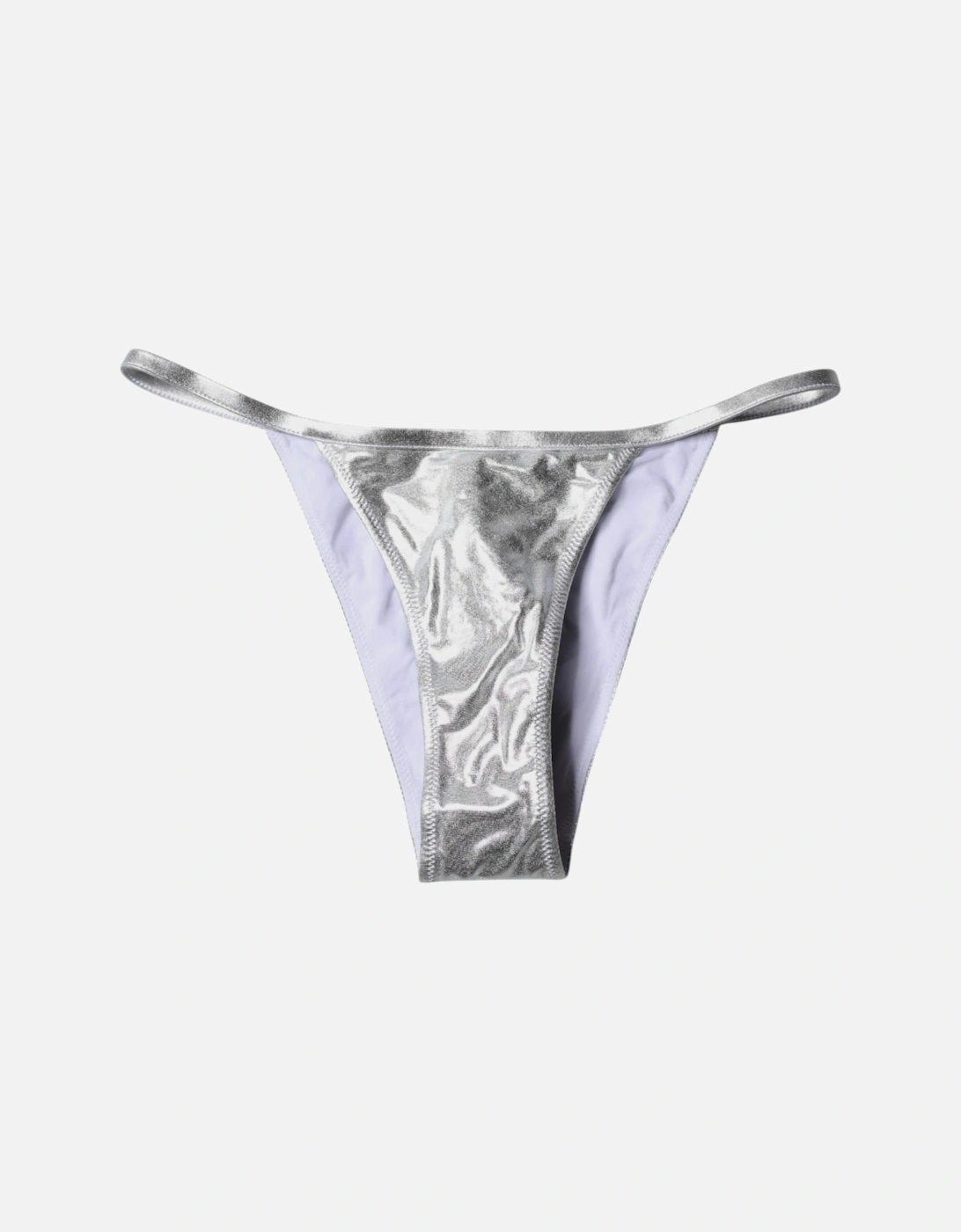 Bikini Bottom Swimwear with Logo Details Women - Silver, 5 of 4