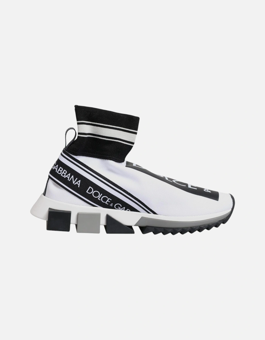 Slip-On Sorrento Sneakers with Ridged Rubber Sole Women - Blackwhite, 7 of 6
