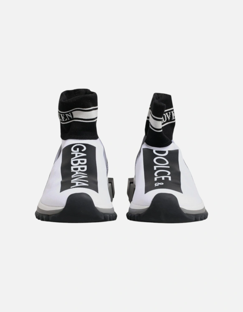 Slip-On Sorrento Sneakers with Ridged Rubber Sole Women - Blackwhite