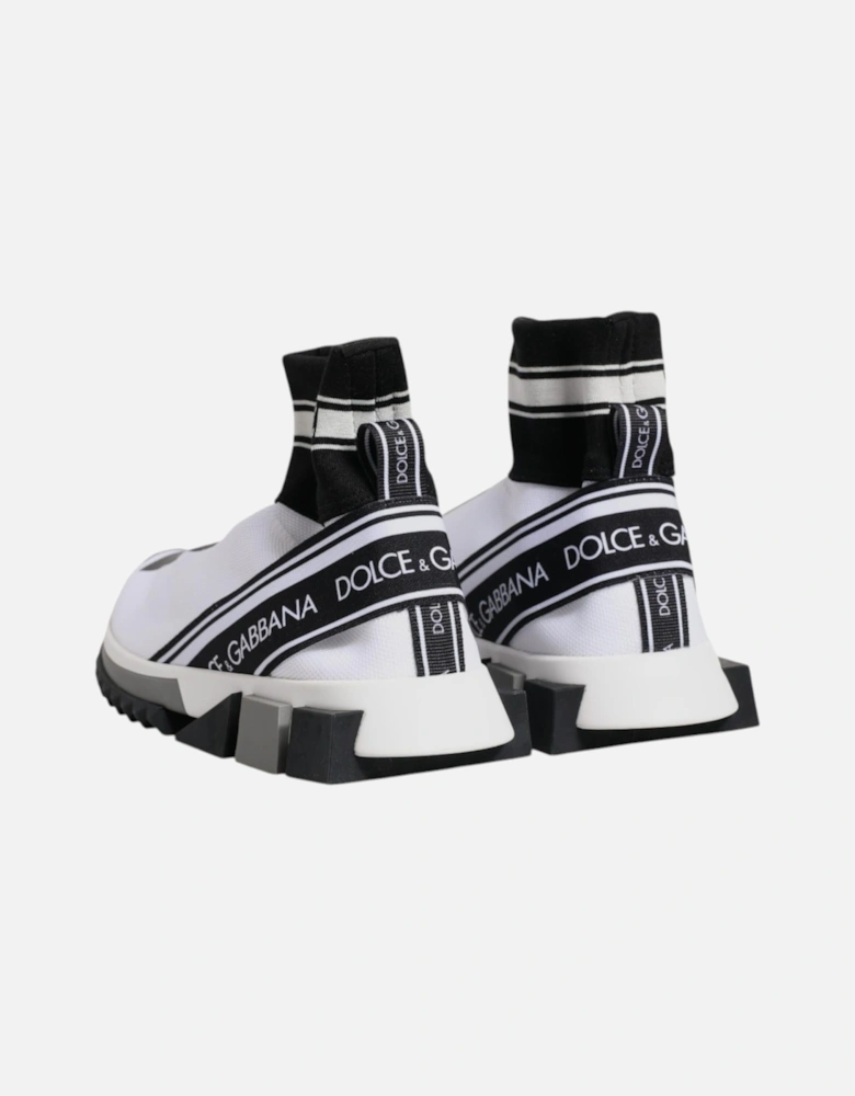 Slip-On Sorrento Sneakers with Ridged Rubber Sole Women - Blackwhite