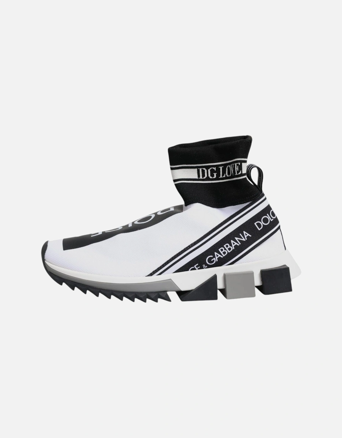 Slip-On Sorrento Sneakers with Ridged Rubber Sole Women - Blackwhite
