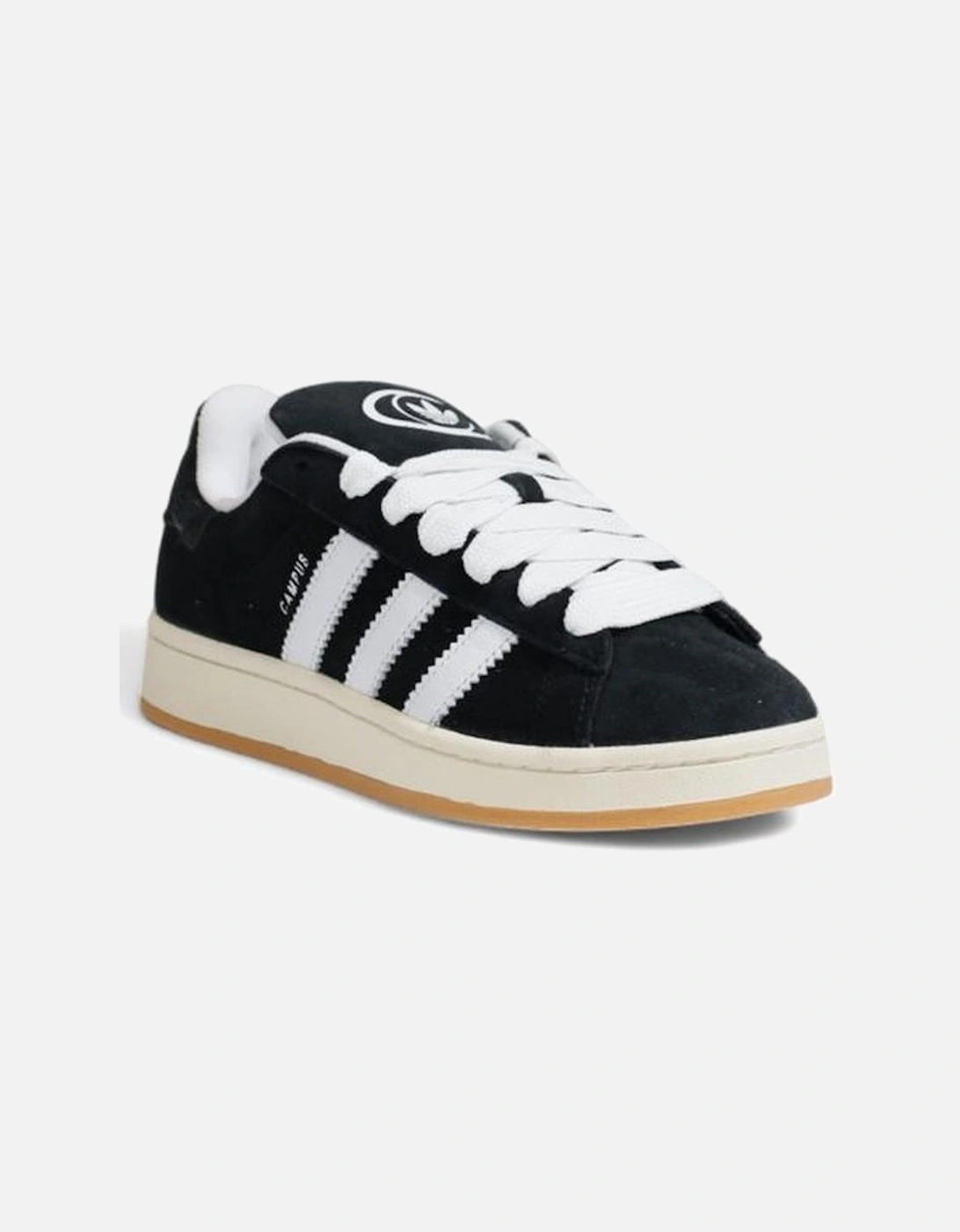 Classic Suede Sneakers with Rubber Sole Women - Black