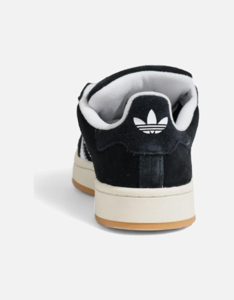 Classic Suede Sneakers with Rubber Sole Women - Black