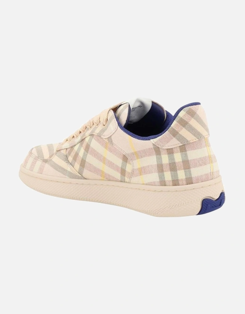 Archivio Check Pattern Lace-Up Sneakers Women - Multicolor
