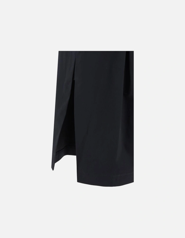 High-Waisted Knee-Length Bermuda Shorts Women - Black