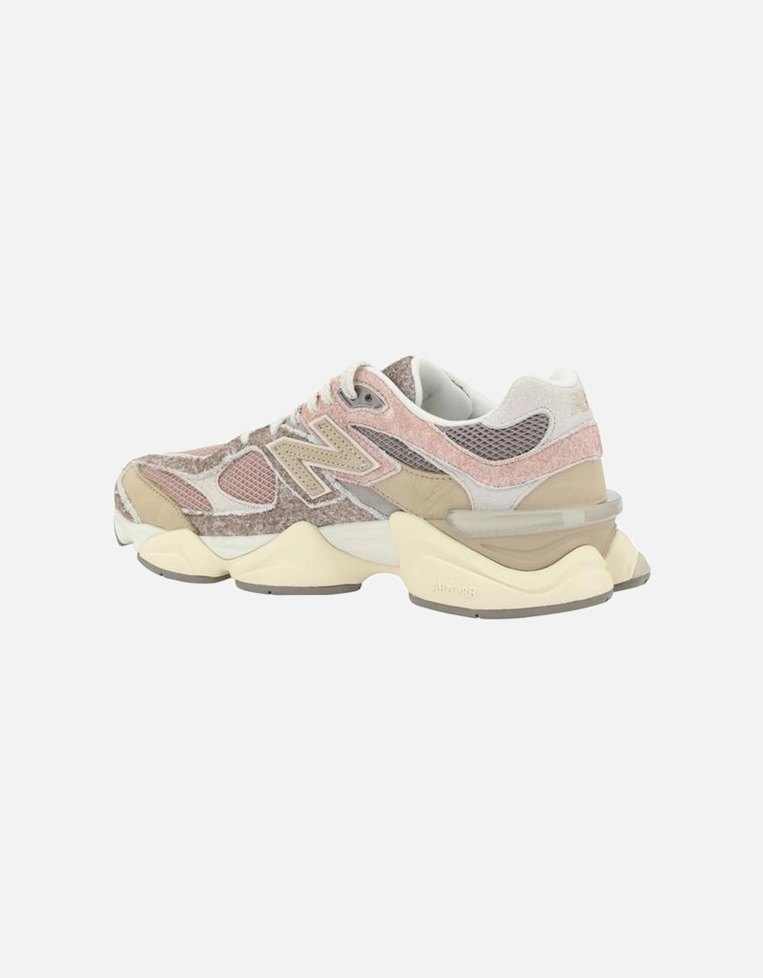 Mesh Upper Suede Detail Performance Sneakers Women - Multicolor