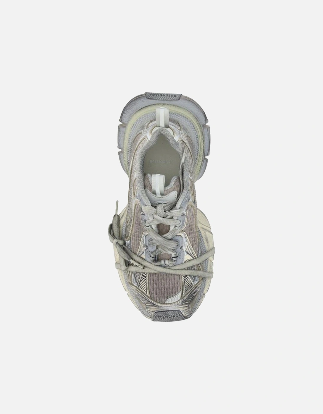Chunky Textured Sole Oversized Sneakers Women - Multicolor