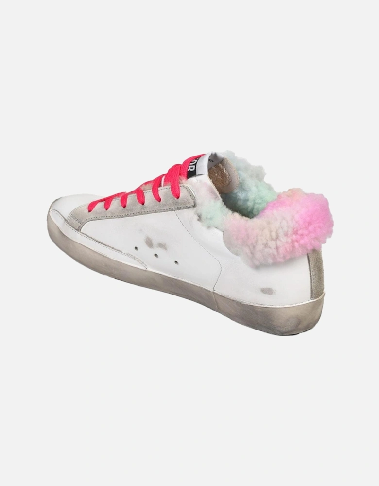 Iconic Superstar Leather Sole Sneakers Women - White