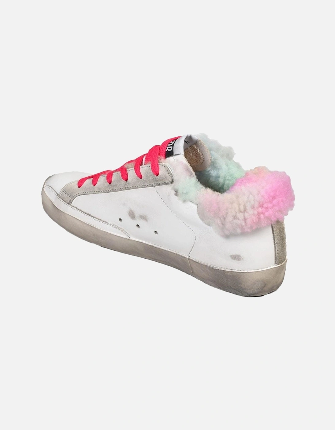 Iconic Superstar Leather Sole Sneakers Women - White