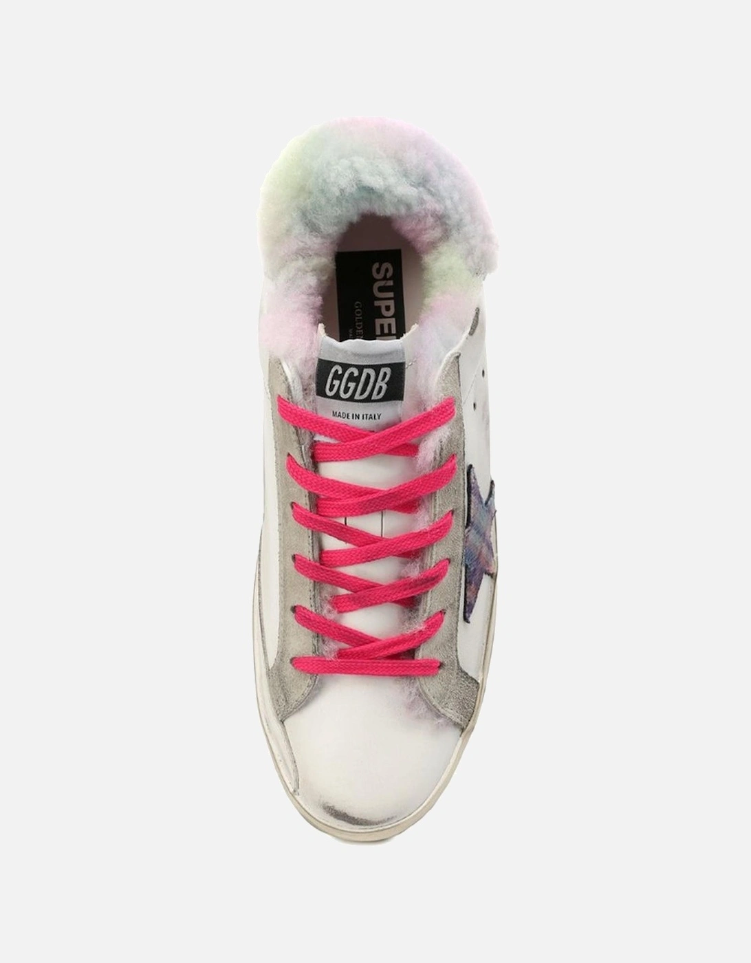 Iconic Superstar Leather Sole Sneakers Women - White